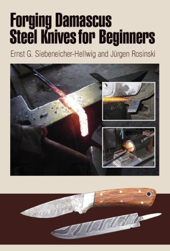 Book Cover Forging Damascus Steel Knives for Beginners