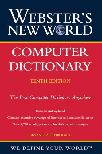 Book Cover Webster's New World Computer Dictionary, 10th Edition