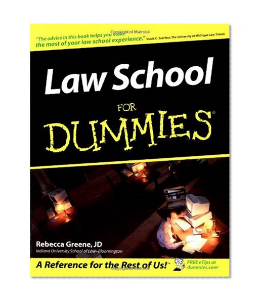 Book Cover Law School For Dummies