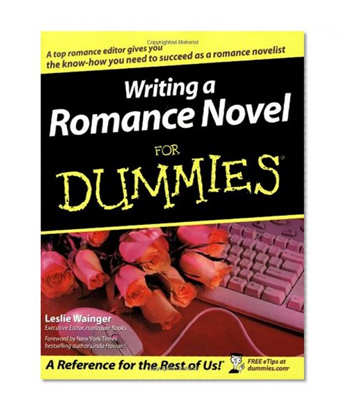 Book Cover Writing a Romance Novel For Dummies