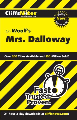 Book Cover CliffsNotes on Woolf's Mrs. Dalloway (Cliffsnotes Literature Guides)