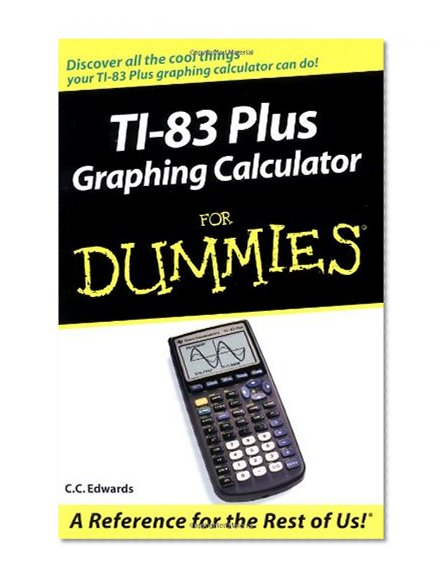 Book Cover TI-83 Plus Graphing Calculator For Dummies