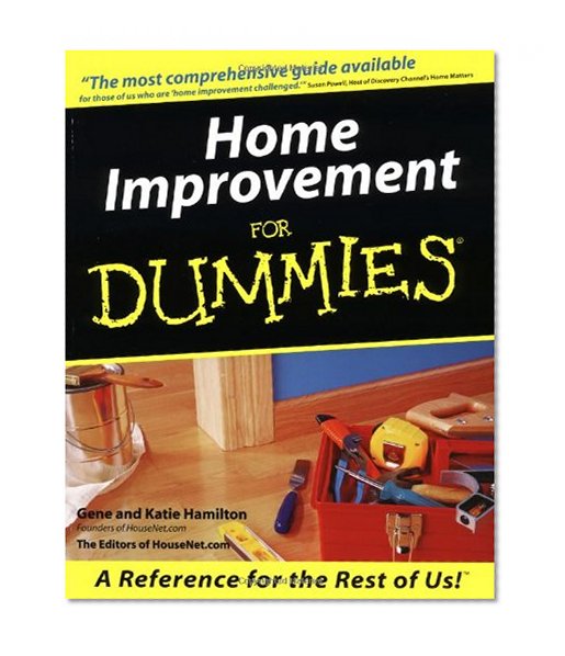 Book Cover Home Improvement For Dummies