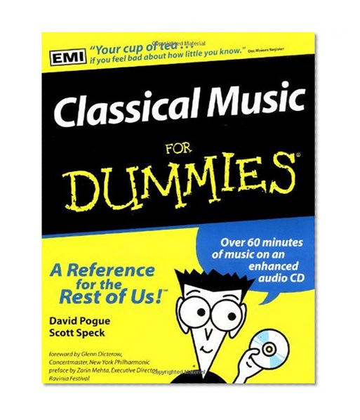 Book Cover Classical Music For Dummies