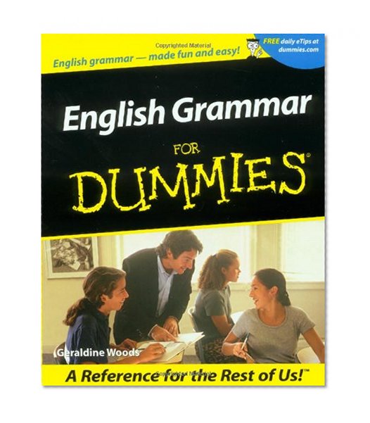 Book Cover English Grammar For Dummies
