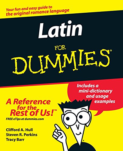 Book Cover Latin For Dummies