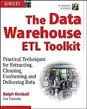 Book Cover The Data WarehouseÂ ETL Toolkit: Practical Techniques for Extracting, Cleaning, Conforming, and Delivering Data