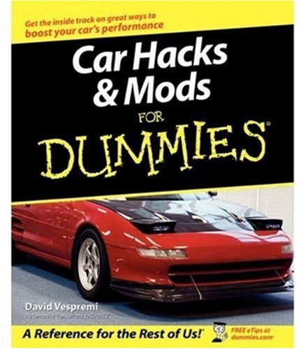 Book Cover Car Hacks & Mods For Dummies