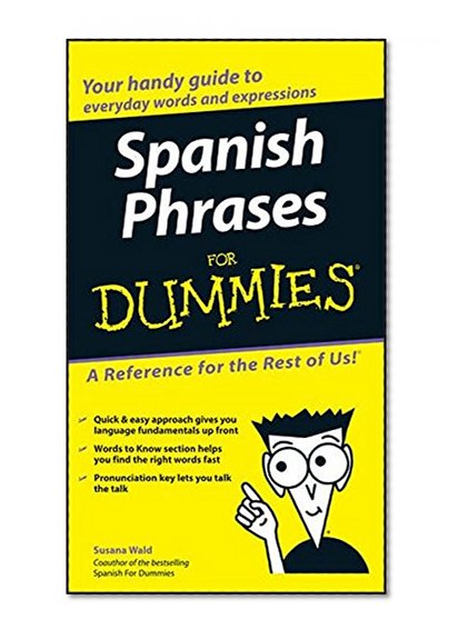 Book Cover Spanish Phrases For Dummies