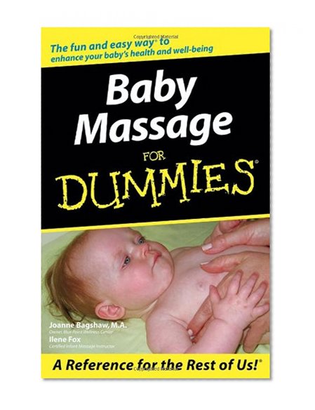Book Cover Baby Massage For Dummies
