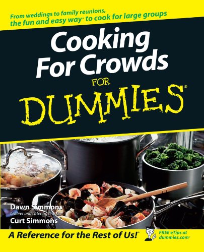 Book Cover Cooking For Crowds For Dummies
