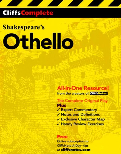 Book Cover CliffsComplete Shakespeare's Othello