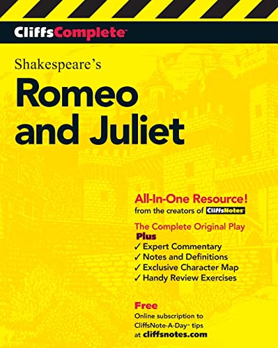 Book Cover CliffsComplete Shakespeare's Romeo and Juliet