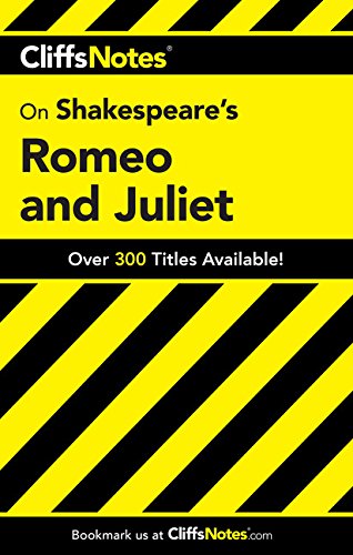 Book Cover CliffsNotes on Shakespeare's Romeo and Juliet (Cliffsnotes Literature) (Cliffsnotes Literature Guides)