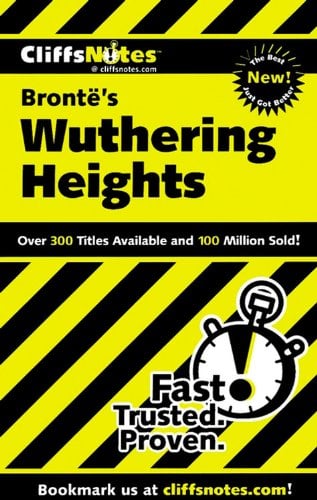 Book Cover CliffsNotes on Bronte's Wuthering Heights (Cliffsnotes Literature Guides)