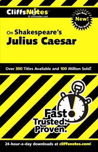 Book Cover CliffsNotes on Shakespeare's Julius Caesar (Cliffsnotes Literature Guides)