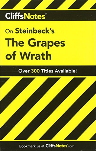 Book Cover CliffsNotes on Steinbeck's The Grapes of Wrath (Cliffsnotes Literature Guides)