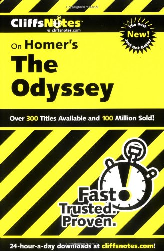 Book Cover CliffsNotes on Homer's The Odyssey (Cliffsnotes Literature Guides)