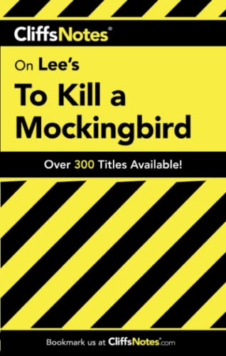 Book Cover On Lee's To Kill a Mockingbird (Cliffs Notes)