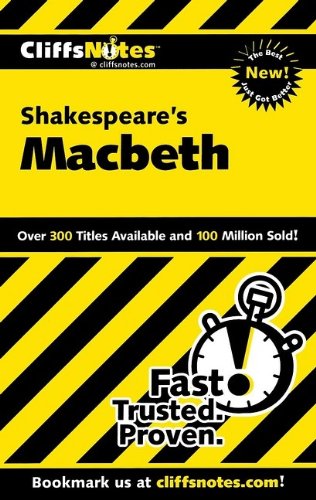 Book Cover CliffsNotes on Shakespeare's Macbeth (Cliffsnotes Literature Guides)