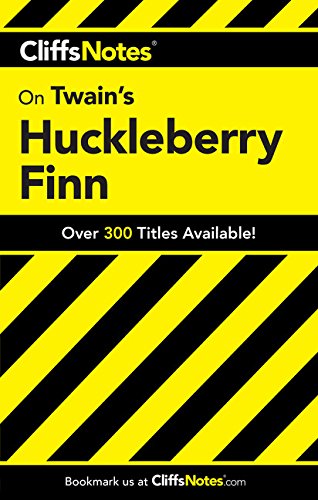 Book Cover CliffsNotes on Twain's The Adventures of Huckleberry Finn