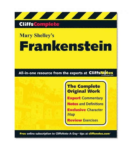 Book Cover CliffsComplete Frankenstein