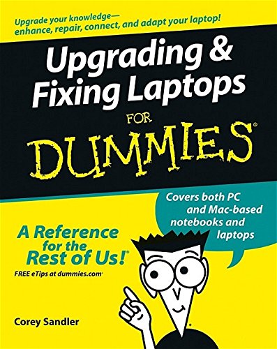 Book Cover Upgrading and Fixing Laptops For Dummies
