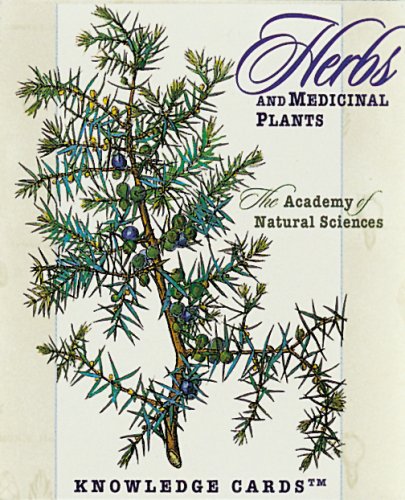 Book Cover Herbs and Medicinal Plants: The Academy of Natural Sciences Knowledge Cards™
