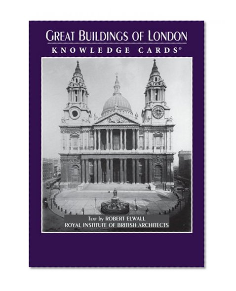 Book Cover Great Buildings of London Knowledge Cards Deck