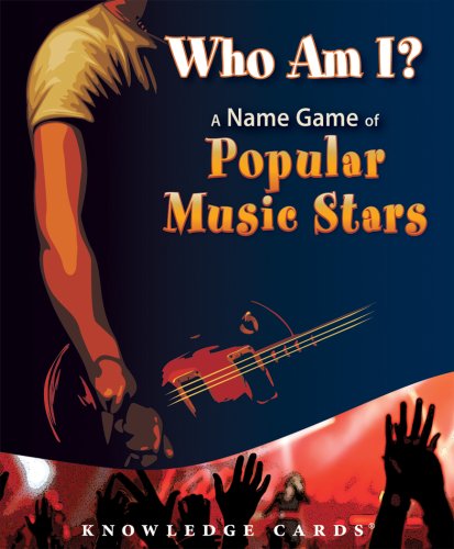 Book Cover Who Am I? A Name Game of Popular Music Stars Knowledge Cards Deck