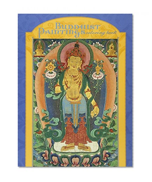 Book Cover Buddhist Paintings Coloring Book