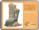 Pomegranate Edward Gorey - Bibliophile with Cats: 100 Piece Puzzle
