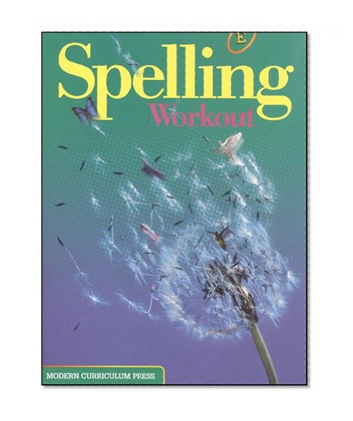Book Cover SPELLING WORKOUT LEVEL E PUPIL EDITION