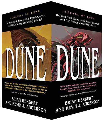 Book Cover Legends of Dune Trilogy [Box Set] - (The Butlerian Jihad/The Machine Crusade/The Battle of Corrin)