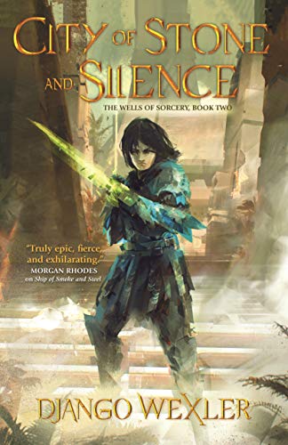 Book Cover City of Stone and Silence (The Wells of Sorcery Trilogy, 2)