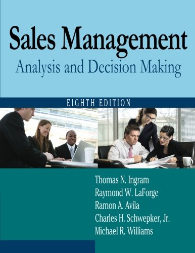 Sales Management: Analysis and Decision Making