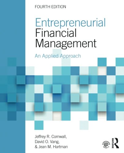Book Cover Entrepreneurial Financial Management: An Applied Approach