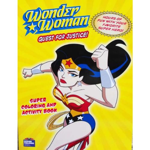 Wonder Woman Super Coloring and Activity Book