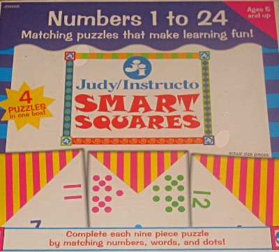 Smart Squares: Numbers 1 to 24