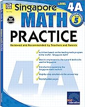 Book Cover Singapore Math Practice, Level 4A, Grade 5