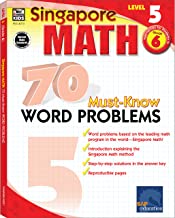 Book Cover 70 Must-Know Word Problems, Grade 6 (Singapore Math)