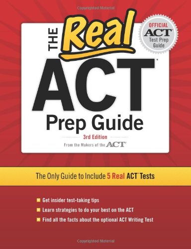 Book Cover The Real ACT Prep Guide: The Only Guide to Include 5 Real Act Tests