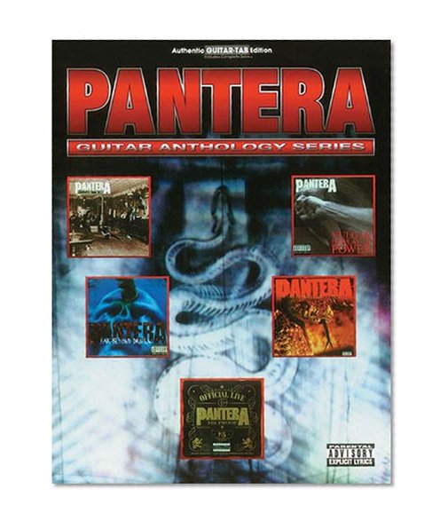 Pantera Guitar Anthology Authentic Guitar Tab Edition (Guitar Anthology Series)