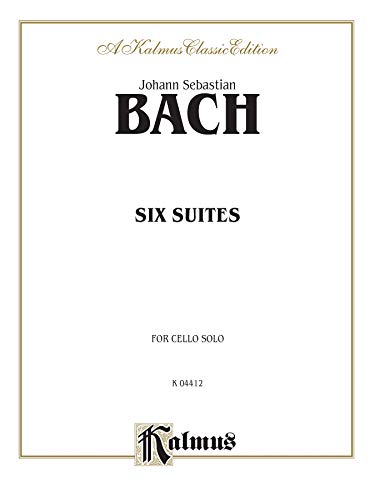 Six Suites for Cello Solo (Kalmus Edition)