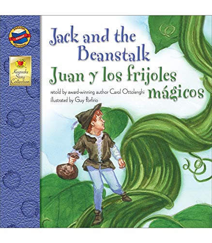 Book Cover Jack and the Beanstalk | Juan y los frijoles mÃ¡gicos (Keepsake Stories, Bilingual)