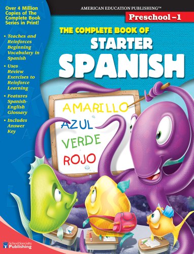 Book Cover The Complete Book of Starter Spanish (Spanish and English Edition)