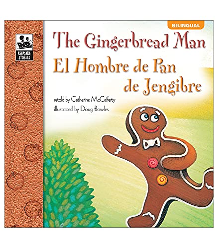 Book Cover The Gingerbread Man (Keepsake Stories, Bilingual)