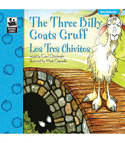 Book Cover The Three Billy Goats Gruff | Los Tres Chivitos (Keepsake Stories, Bilingual)