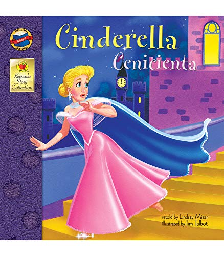 Book Cover Cinderella | Cenicienta (Keepsake Stories, Bilingual)