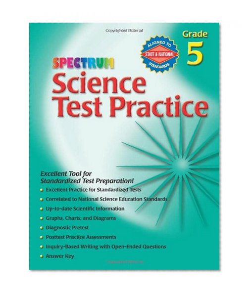 Science Test Practice, Grade 5 (Spectrum)
